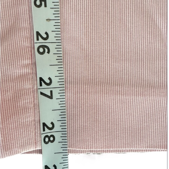 Express Men’s Pink Extra Slim Stripe Cotton Blend Textured Pant Size 31x30 - Picture 5 of 8
